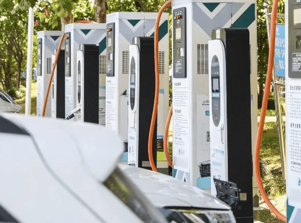 What is the target charging limit for evs